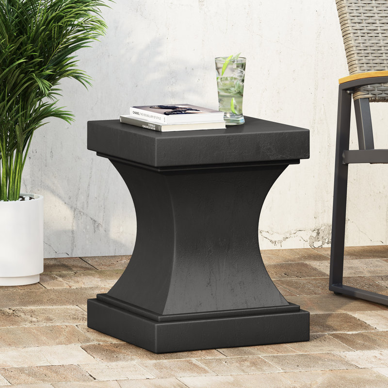 Charlton Home® Aberdeen Concrete Side Table & Reviews Wayfair